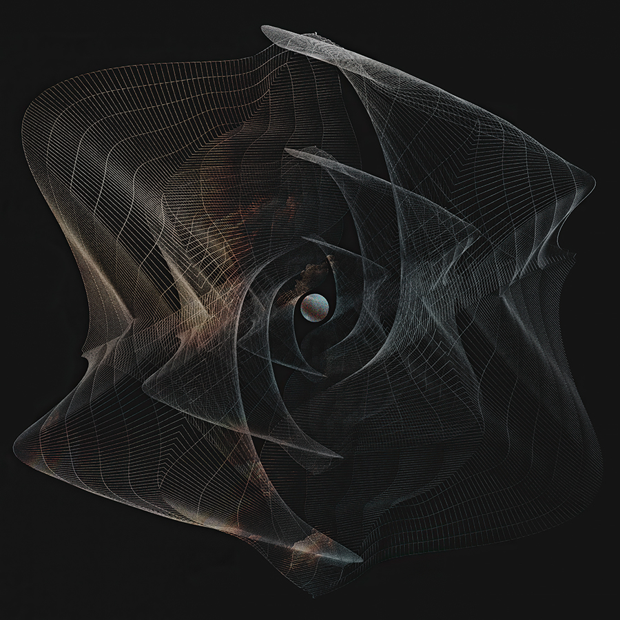 entanglement by ash farrand album cover design